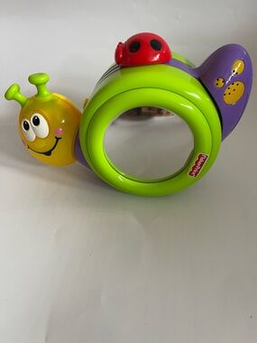 F isher-Price Go Baby Go 1-2-3 Crawl Along Snail